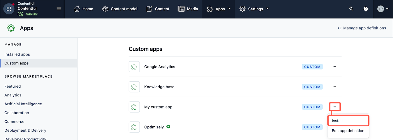 Building a custom Contentful app for the Last.fm API